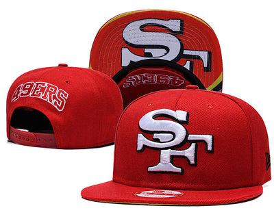 San Francisco 49ers Red/White 9FIFTY Snapback