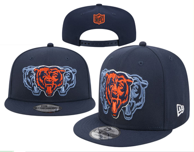Chicago Bears Navy/Orange 9FIFTY Snapback