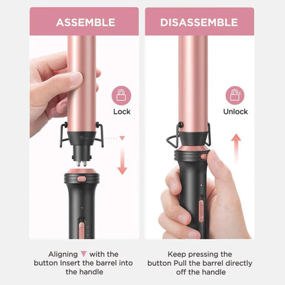 5-in-1 Professional Hair Styler Salon- Perfect Curls at Home in Minutes