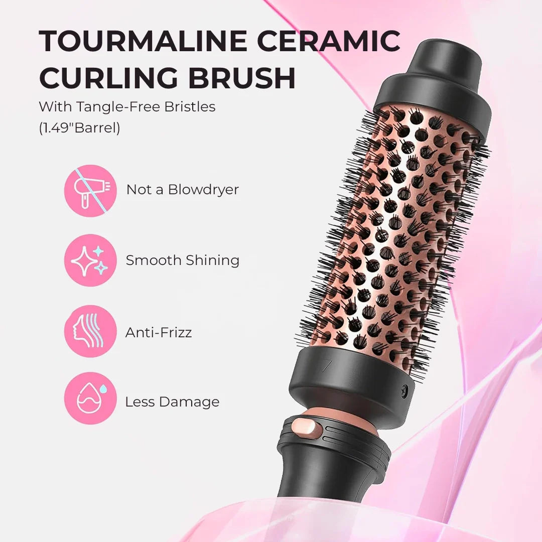 5-in-1 Professional Hair Styler Salon- Perfect Curls at Home in Minutes