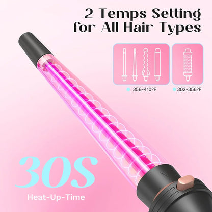 5-in-1 Professional Hair Styler Salon- Perfect Curls at Home in Minutes