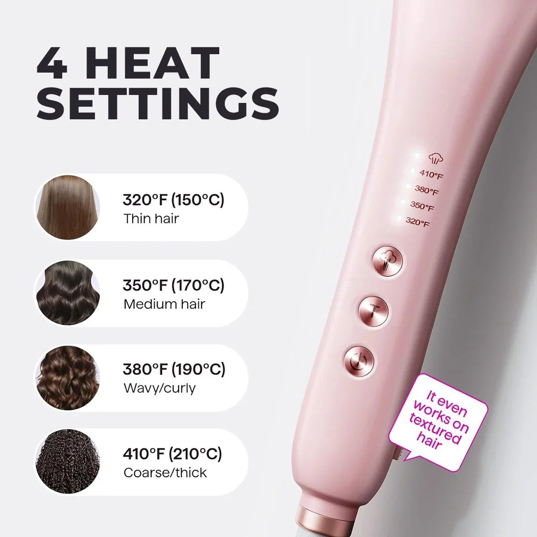 3-in-1 Pro Steam Straightening Brush