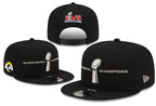 Los Angeles Rams Black/White Super Bowl LVI Champions 9FIFTY Snapback