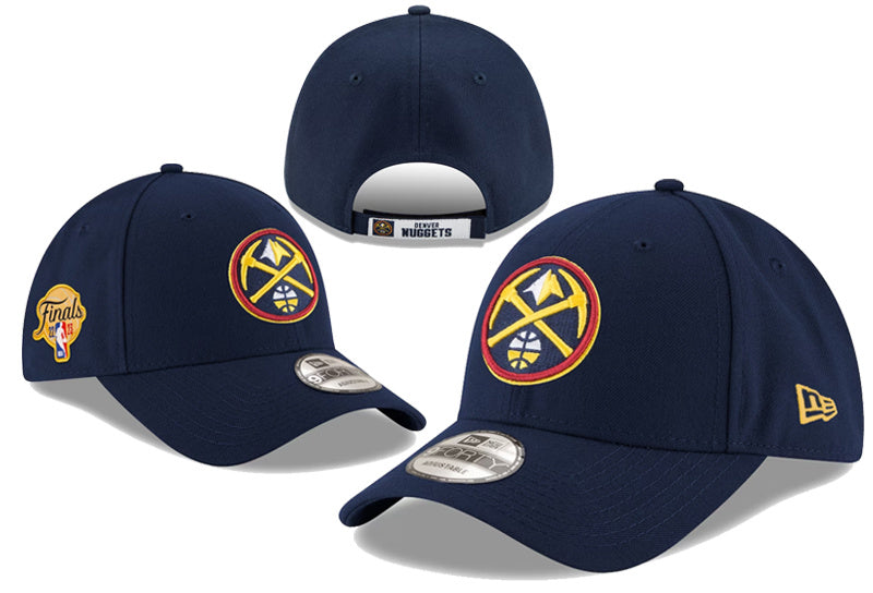 Denver Nuggets Navy/Gold NBA Finals 9FORTY Adjustable
