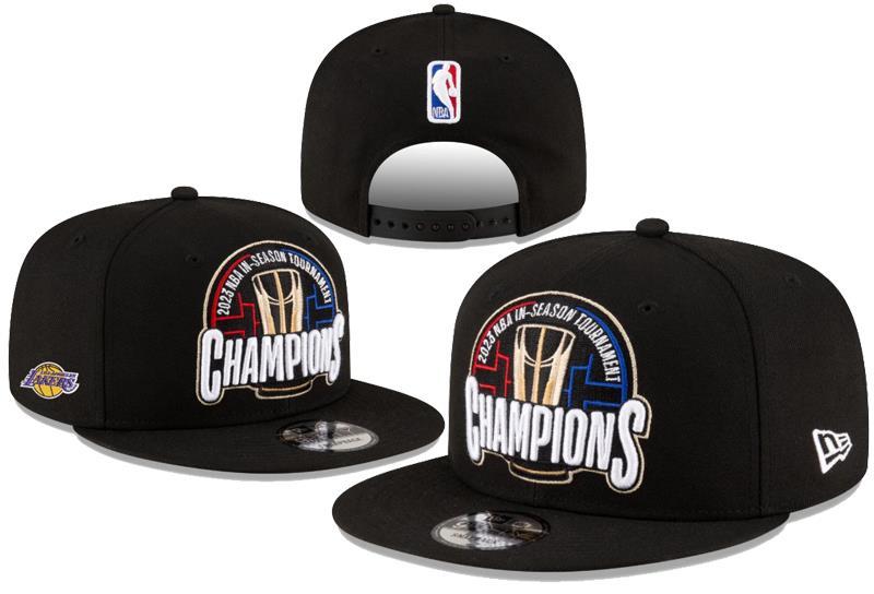 Los Angeles Lakers Black 2023 NBA In-Season Tournament Champions 9FIFTY Snapback