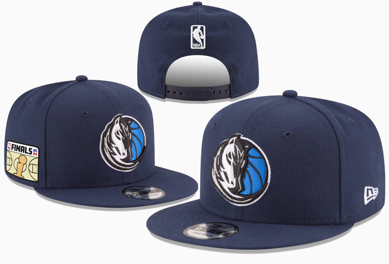 Dallas Mavericks Navy/White NBA Finals 2024 9FIFTY Snapback