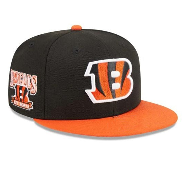 Cincinnati Bengals Black/Orange 59FIFTY Fitted