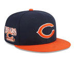 Chicago Bears Navy/Orange 59FIFTY Fitted
