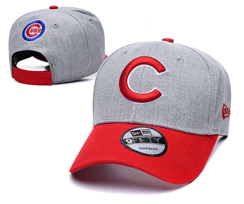 Chicago Cubs Gray/Red 9FIFTY Snapback