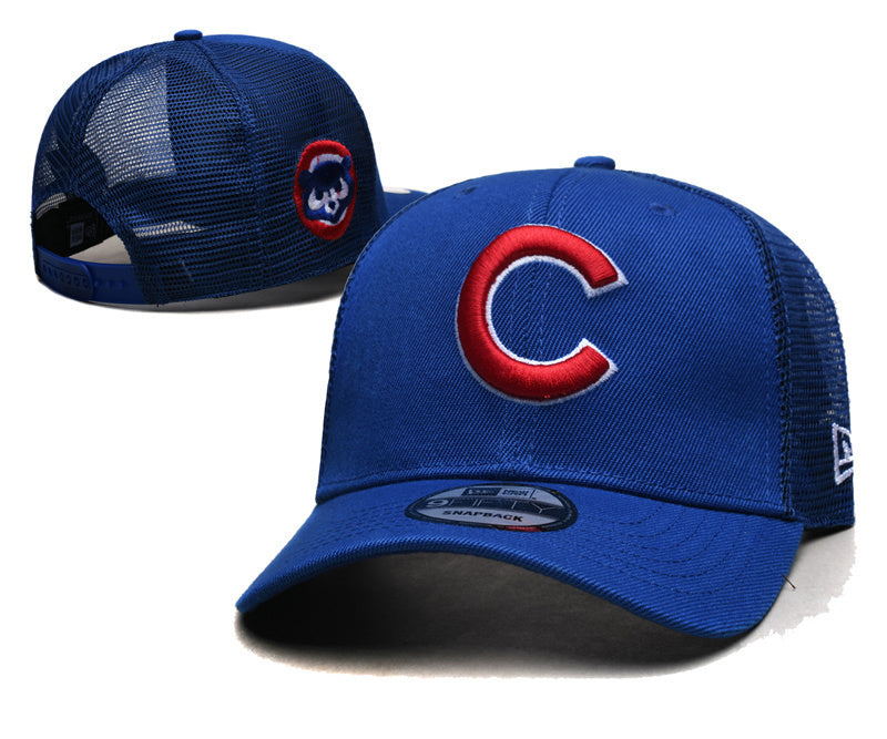Chicago Cubs Royal Blue/Red Snapback