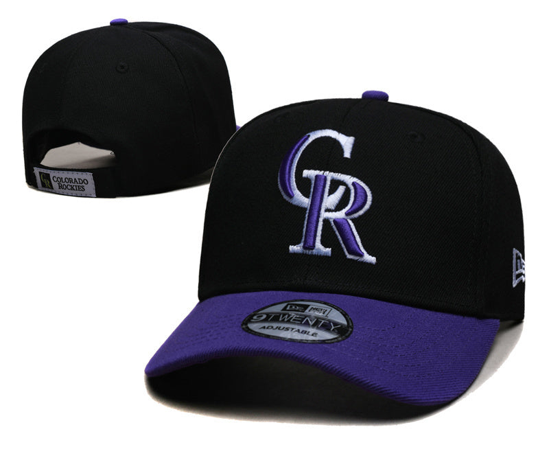 Colorado Rockies Black/Purple 9TWENTY Strapback