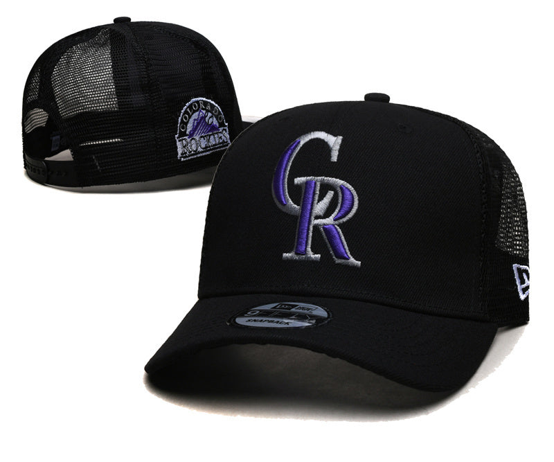 Colorado Rockies Black/Purple Trucker