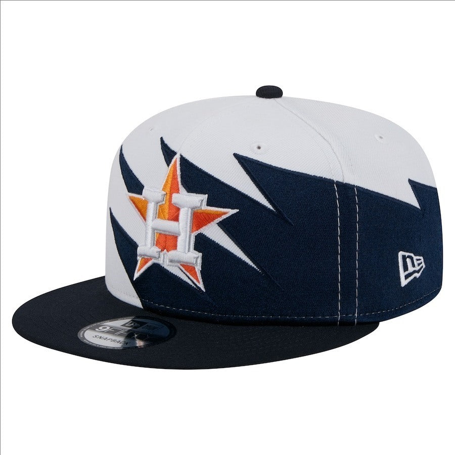 Houston Astros White/Navy Tear Collection/Shattered Design 9FIFTY Snapback
