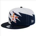 Houston Astros White/Navy Tear Collection/Shattered Design 9FIFTY Snapback