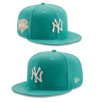 New York Yankees Turquoise/White World Series Commemorative - Edition 59FIFTY Fitted