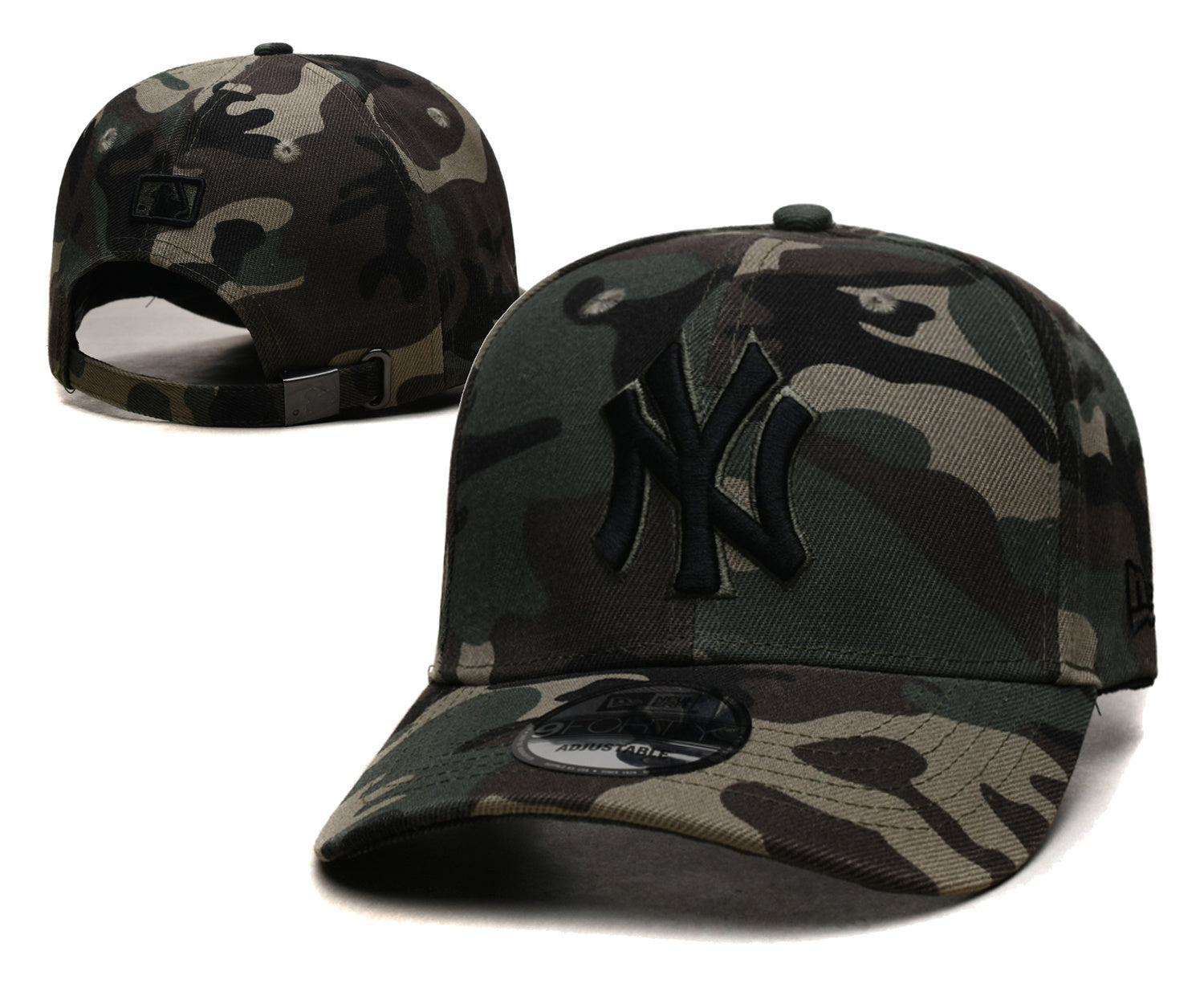 New York Yankees Military Green Camo/Black Camo Edition 9FORTY Adjustable