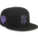 New York Yankees Black/Purple/Lavender World Series 2000 Commemoration 59FIFTY Fitted