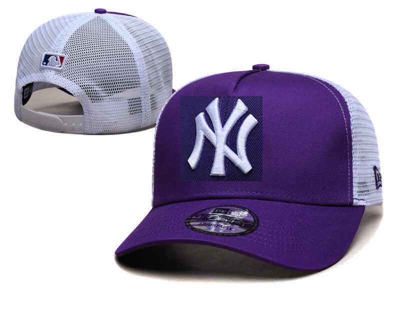 New York Yankees Purple/White Trucker