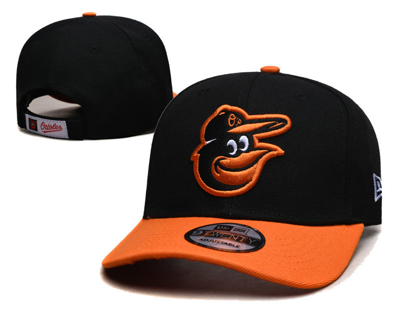 Baltimore Orioles Black/Orange 9TWENTY Strapback
