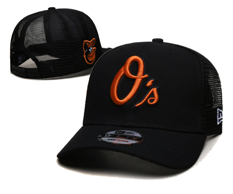 Baltimore Orioles Black/Orange 9FIFTY Snapback