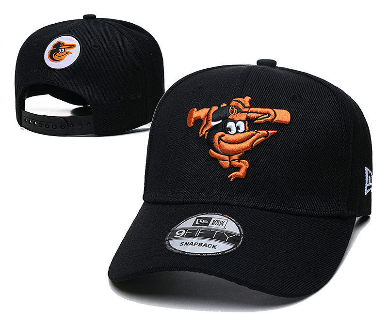 Baltimore Orioles Black/Orange 9FIFTY Snapback