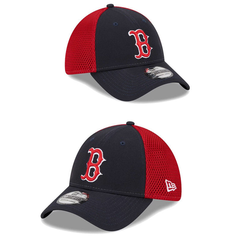 Boston Red Sox Navy/Red 39THIRTY Stretch Fit