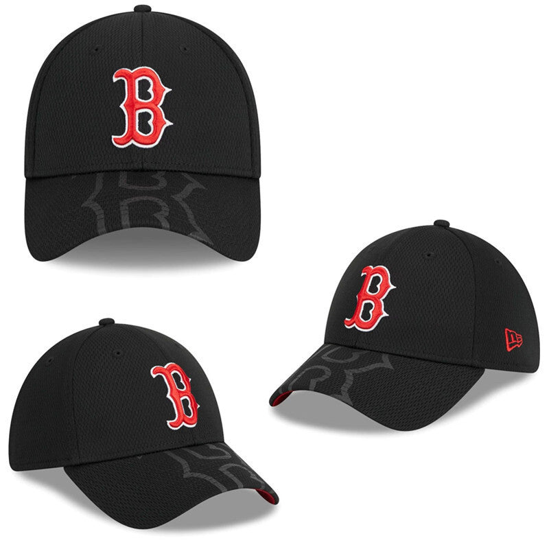Boston Red Sox Black/Red 9FORTY Adjustable