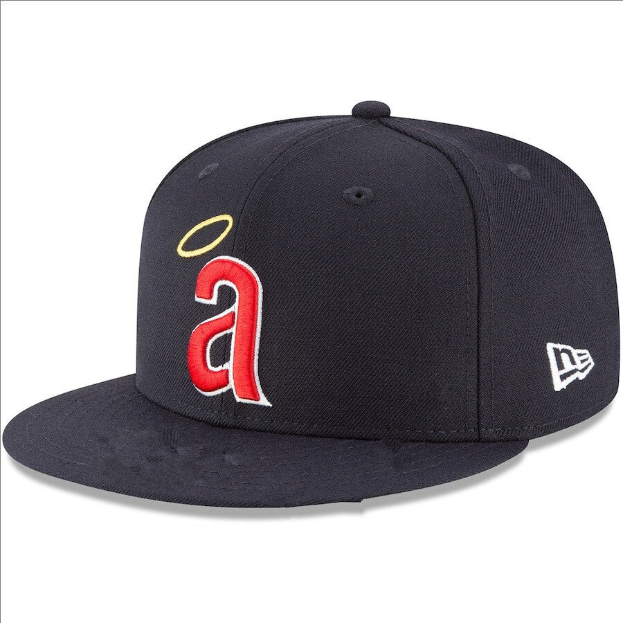 Los Angeles Angels Navy/Red Cooperstown / Throwback California Angels 59FIFTY Fitted