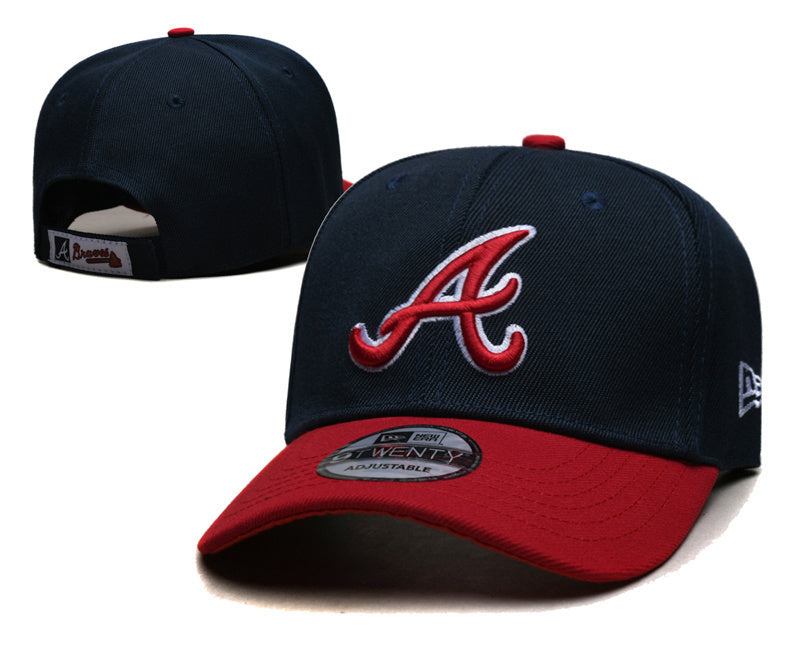 Atlanta Braves Navy/Red 9TWENTY Strapback