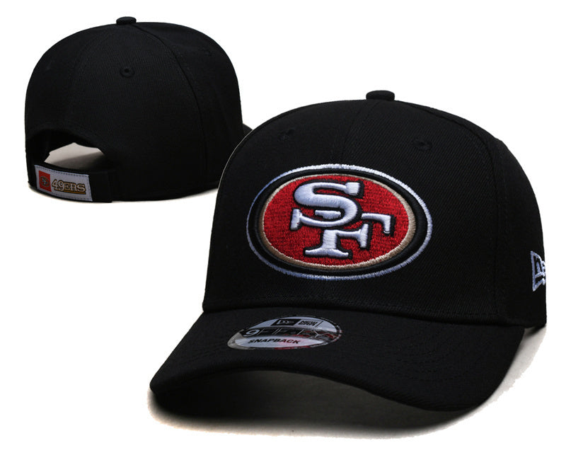 San Francisco 49ers Black/Red 9FIFTY Snapback