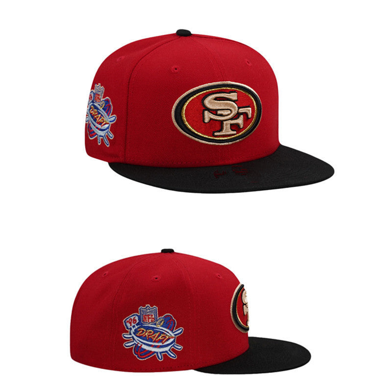 San Francisco 49ers Red/Black NFL Draft 1996 59FIFTY Fitted