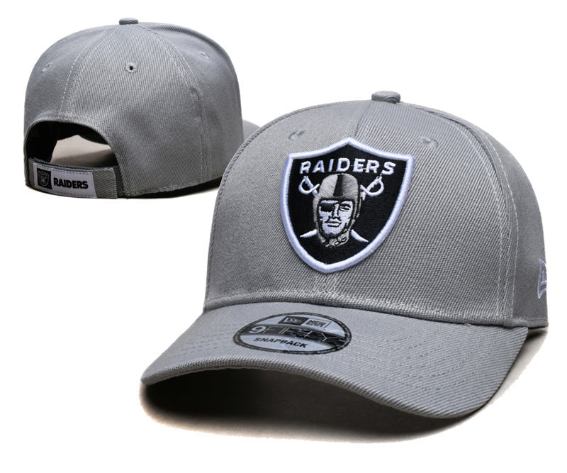 Las Vegas Raiders Gray/Black 9FIFTY Snapback