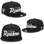 Las Vegas Raiders Black/White 9FIFTY Snapback