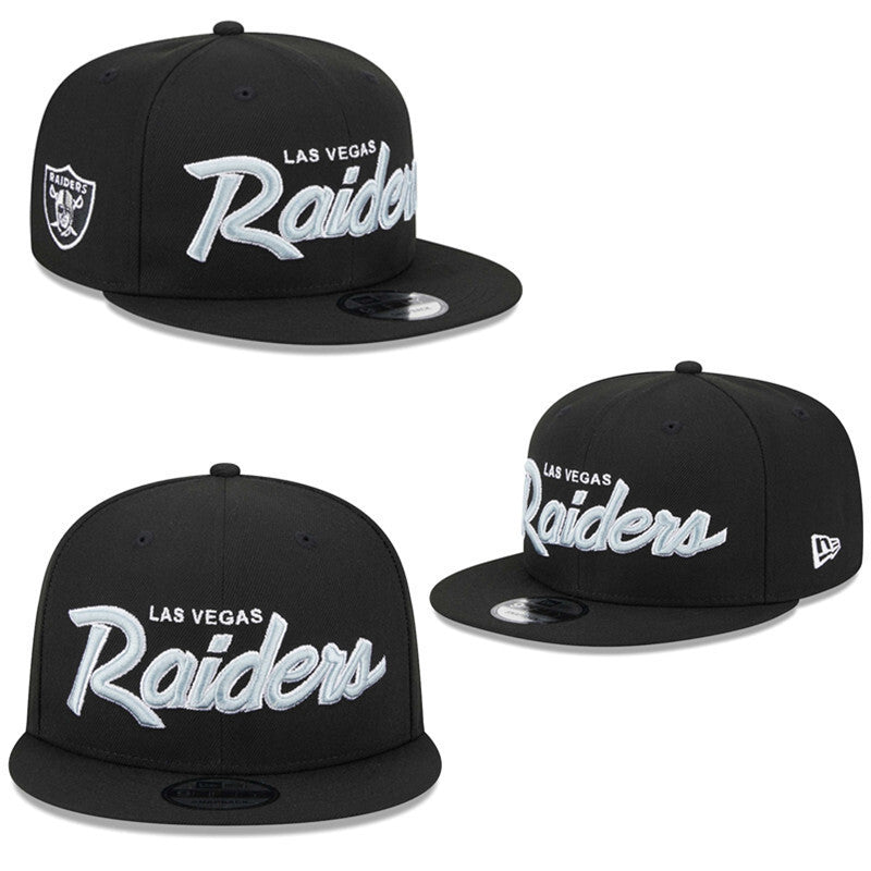 Las Vegas Raiders Black/White 9FIFTY Snapback