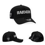 Las Vegas Raiders Black/Silver Trucker