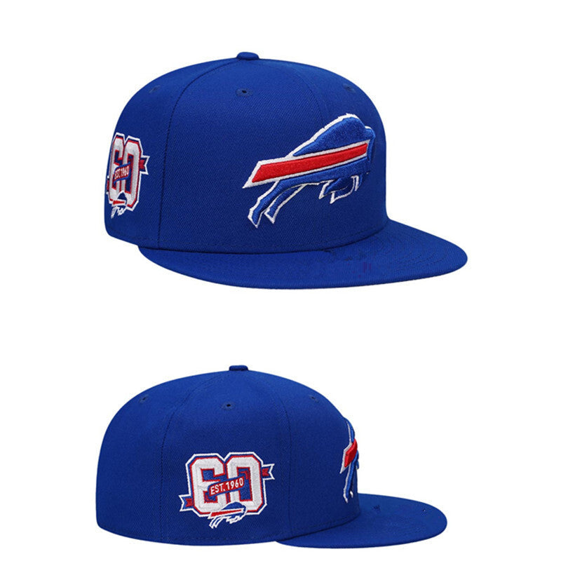 Buffalo Bills Royal Blue/Red 60º Anniversary Buffalo Bills - EST. 1960 59FIFTY Fitted