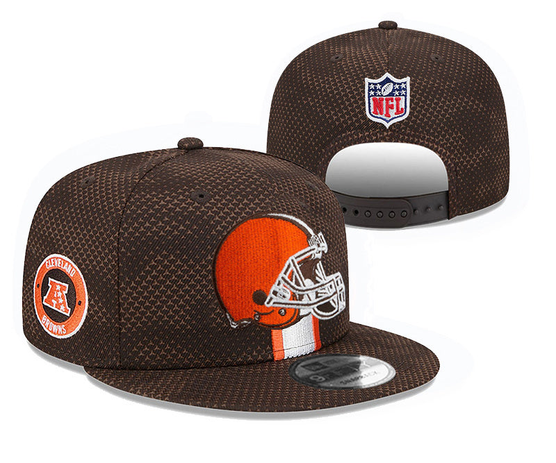 Cleveland Browns Brown/Orange NFL Sideline 2024 9FIFTY Snapback