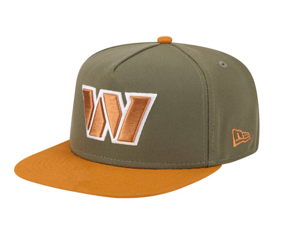 Washington Commanders Olive/Orange 9FIFTY Snapback