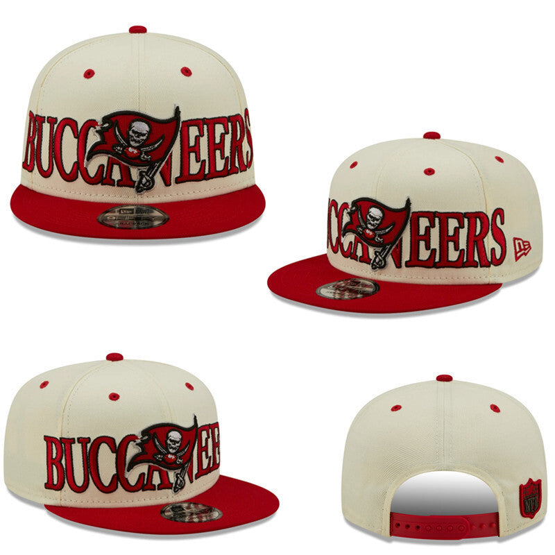Tampa Bay Buccaneers Cream/Red 9FIFTY Snapback