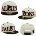 Atlanta Falcons Cream/Black NFL Draft/Two-Tone Chrome 9FIFTY Snapback