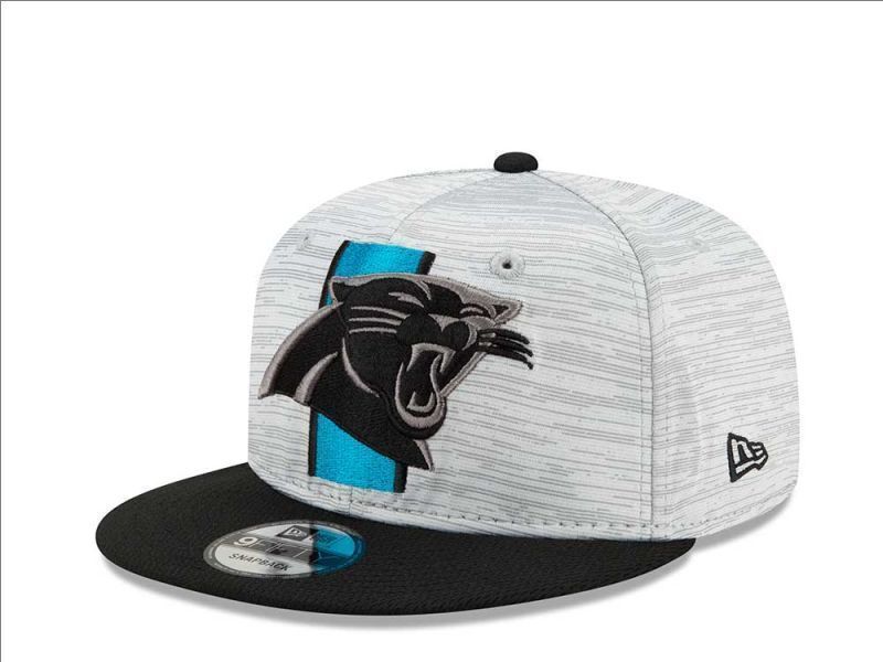 Carolina Panthers Gray/Black NFL Training/Sideline Collection 9FIFTY Snapback
