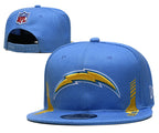 Los Angeles Chargers Light Blue/Yellow 9FIFTY Snapback