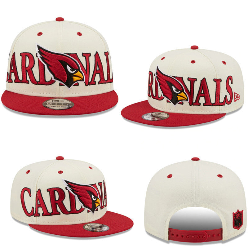 Arizona Cardinals Cream/Red 9FIFTY Snapback