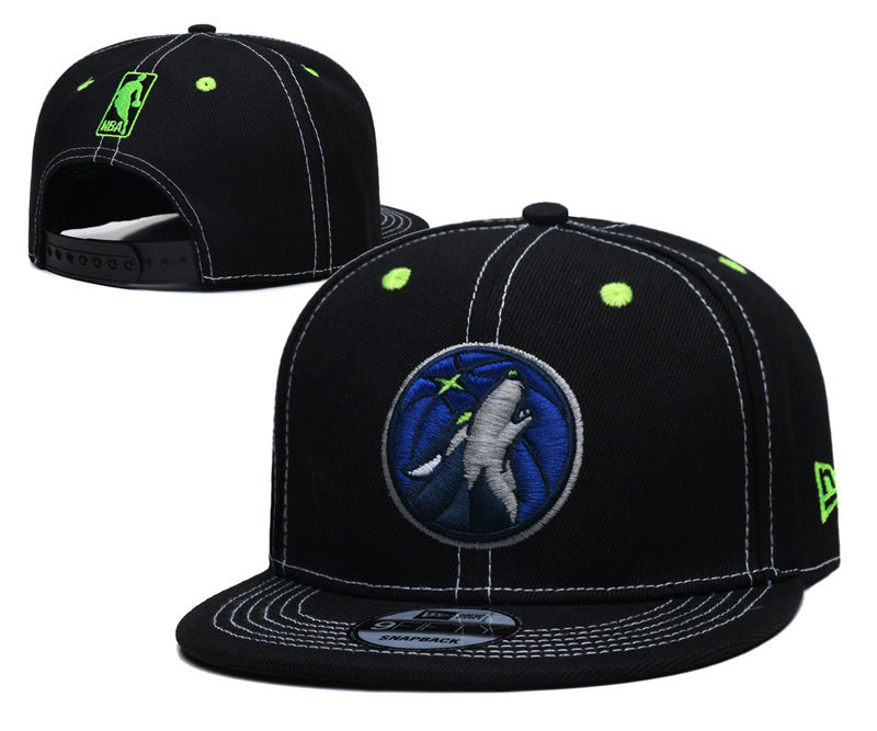 Minnesota Timberwolves Black/Blue 9FIFTY Snapback