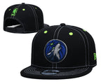 Minnesota Timberwolves Black/Blue 9FIFTY Snapback
