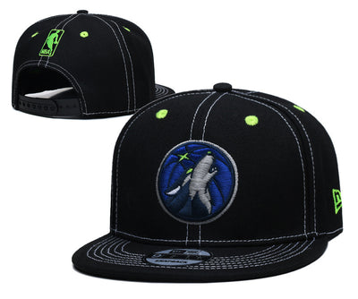 Minnesota Timberwolves Black/Blue 9FIFTY Snapback