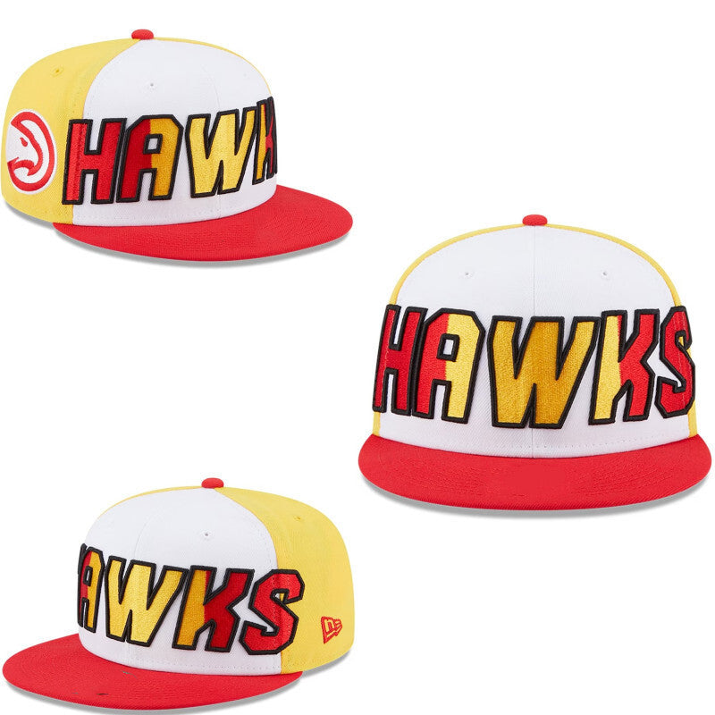 Atlanta Hawks White/Red 59FIFTY Fitted