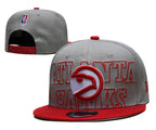 Atlanta Hawks Gray/Red 9FIFTY Snapback