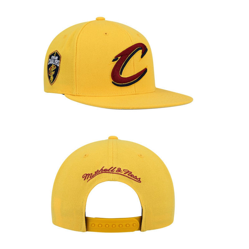 Cleveland Cavaliers Yellow/Burgundy Snapback
