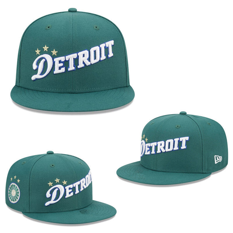 Detroit Pistons Dark Green/White 59FIFTY Fitted